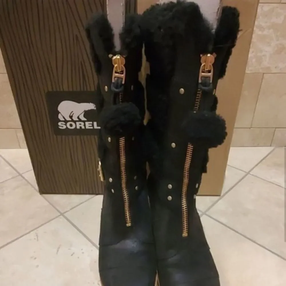 SOREL HELEN HOLIDAY size 8 sorel wedge helen holiday